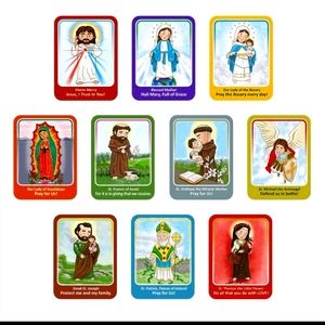 Mini Saints Magnets